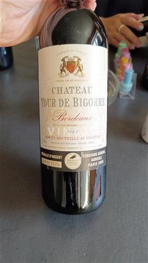 Bordeaux Château Tour de Bigorre 2000