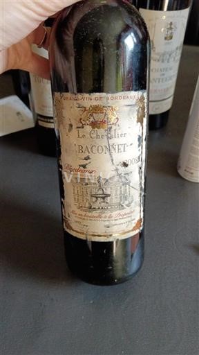 Bordeaux Le Chevalier Baconnet 2008