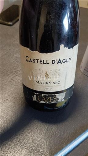 Roussillon Maury Sec Castell Agly 2012