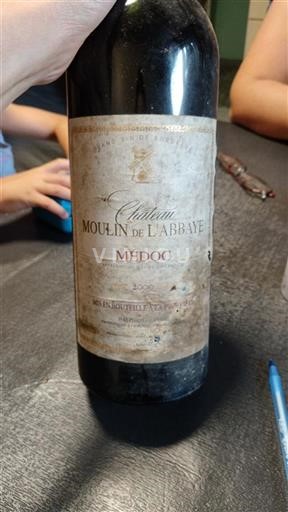 Bordeaux Médoc Château Moulin de l'Abbaye 2000