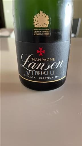 Champagne Lanson Le Black Création 258 2023