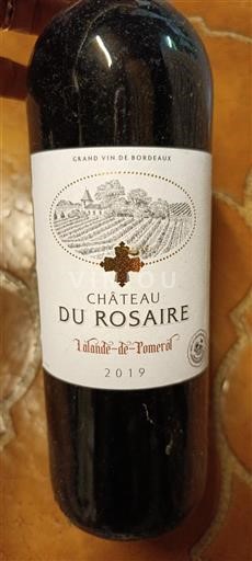 Burdeos Lalande-de-Pomerol Château Rosaire 2019