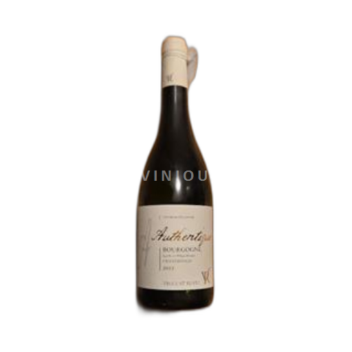 Vin Blanc sec Authentique Vincent Royet 2023 France Bourgogne AOC
