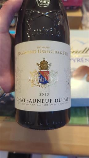 Rhône Valley Châteauneuf-du-Pape Domaine Raymond Usseglio & Fils 2015