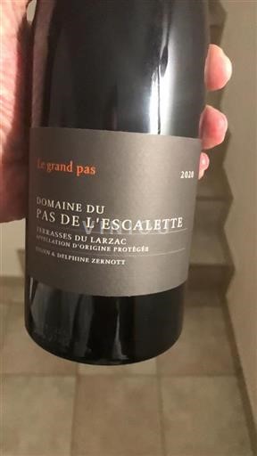 Languedoc Terrasses del Larzac Domaine Pas de l'Escalette Le grand pas 2020