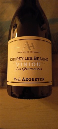 Burgundi Chorey-lès-Beaune Paul AEGERTER Les Gourmandes 2023