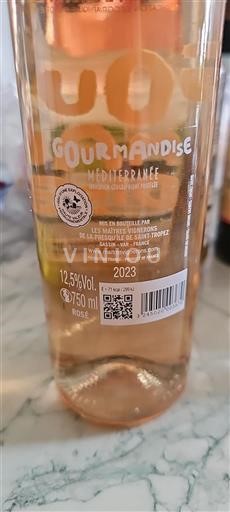 Provenza, bassa valle del Rodano, Corsica Mediterraneo Les Maîtres Vignerons de la Presqu'île de Saint-Tropez Gourmandise 2023