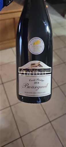 Loirevallei Bourgueil Domaine des Chesnaies Prestige 2014