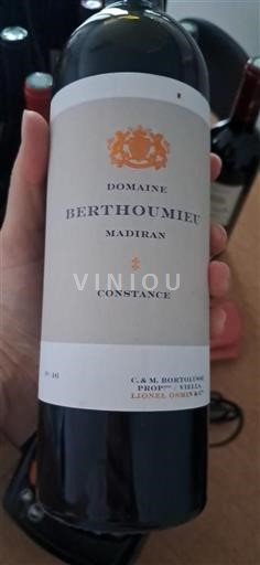 Jugozahod Madiran Domaine Berthoumieu Constance 2016