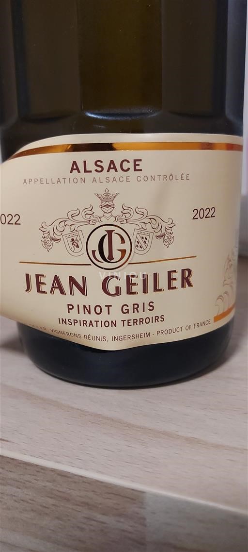 Alsace Grand Cru Jean Geiler Inspiration Terroirs 2022