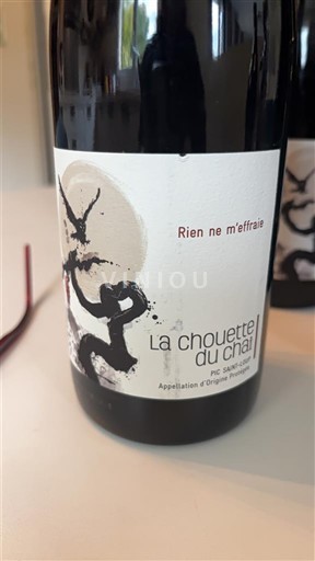 Languedoc Pic-saint-loup La Chouette du Chai Rien ne m'effraie 2022