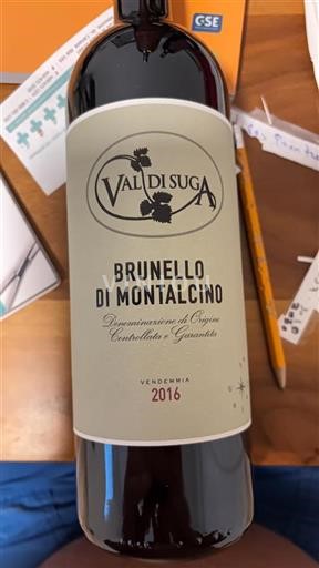 Toscana Brunello di Montalcino Val di Suga 2016