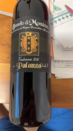 Toscana Brunello di Montalcino Palazzo 2016