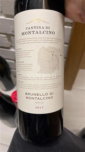 Toscana Brunello di Montalcino DOCG Cantina di Montalcino 2017