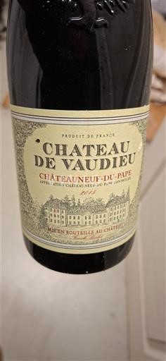 Рона долина Шатонеф-дю-Пап Château Vaudieu 2015