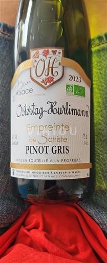 Alsace Grand Cru Ostertag-Hurlimann Empreinte de Schiste 2023