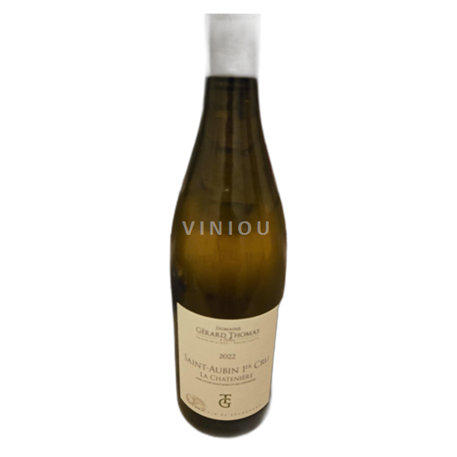 Vin Blanc sec La Chatenière Domaine Gérard Thomas & Filles 2022 France Bourgogne Saint-Aubin AOC