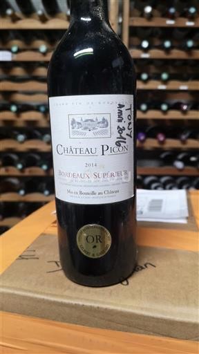 Bordeaux Bordeaux Supérieur Château Picon 2014
