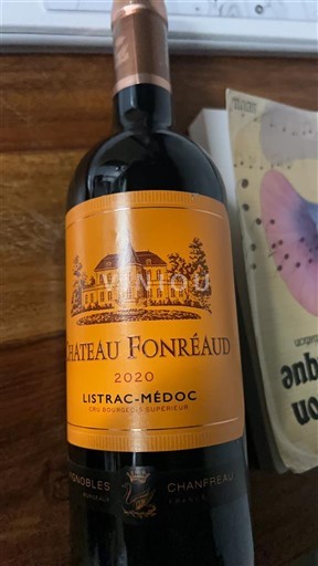 Bordeaux Listrac-Médoc Cru Bourgeois Supérieur Château Fonréaud 2020