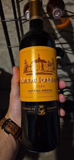 Bordeaux Listrac-Médoc Cru Bourgeois Supérieur Château Fonréaud 2020