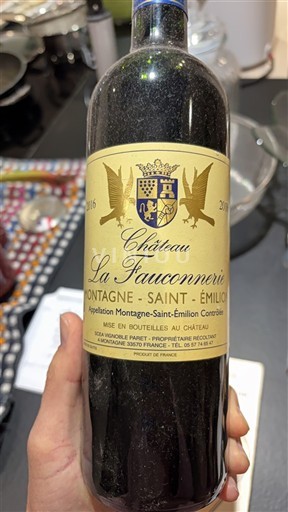 Bordeaux Montagne-saint-émilion Château La Fauconnerie 2016