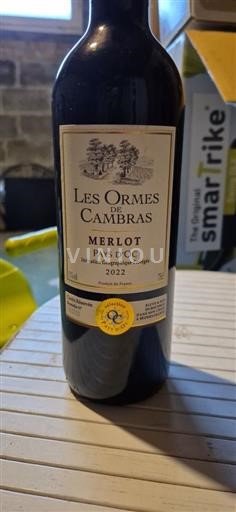 Languedoc-Roussillon Pays d'Oc Les Ormes de Cambras 2022