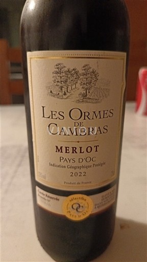 Languedoc-Roussillon Pays d'Oc Les Ormes de Cambras 2022