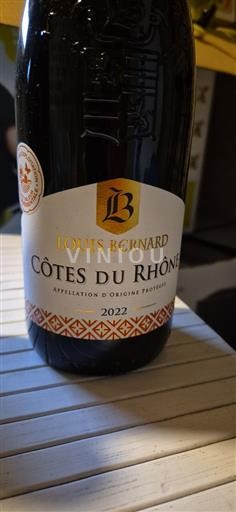 Rhône-dalen Côtes-du-Rhône Louis Bernard 2022
