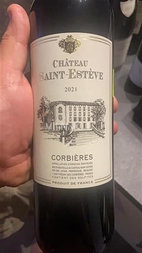 Languedoc Corbières Château Saint-Estève 2021