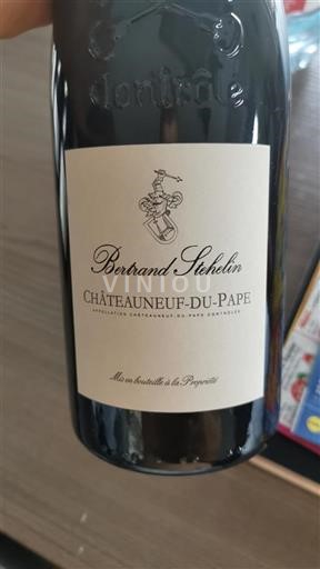 Rhônen laakso Châteauneuf-du-Pape Bertrand Stehlin 2020