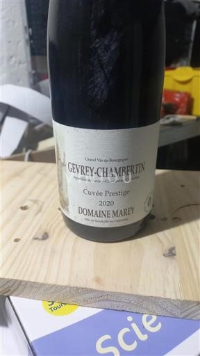 Borgoña Gevrey-Chambertin Domaine Marey Prestige 2020