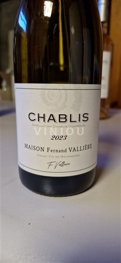 Бургундія Chablis Maison Fernand Vallière 2023