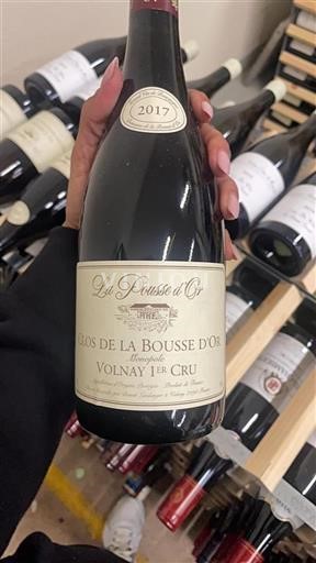 Bourgogne Volnay Premier Cru La Pousse Or Clos de la Bousse d'Or 2017