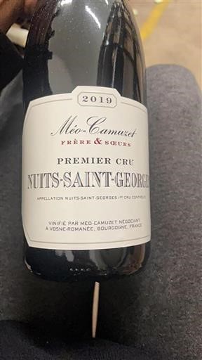 Burgundi Nuits-saint-georges Premier Cru Méo-Camuzet Frère & Sœurs 2019