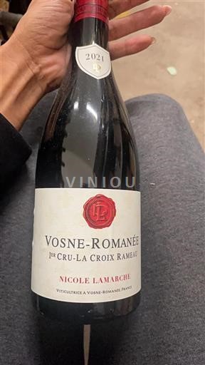 Burgundi Vosne-Romanée Premier Cru Nicole Lamarche La Croix Rameau 2021