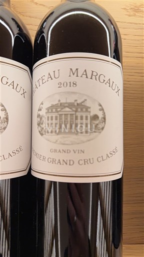 Bordeaux Margaux Premier Grand Cru Classé Château Margaux Grand Vin 2018