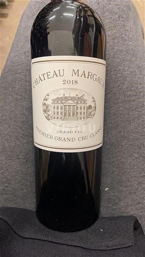 Bordeaux Margaux Premier Grand Cru Classé Château Margaux Grand Vin 2018