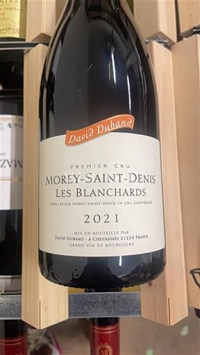 Burgund Morey-Saint-Denis Premier Cru David Duband Les Blanchards 2021