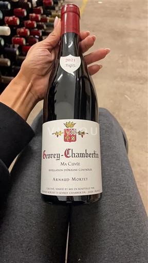 Vin Rouge sec Ma Cuvée Arnaud Mortet 2021 France Bourgogne Gevrey-chambertin AOC
