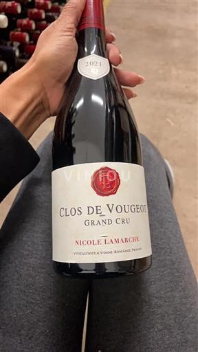 Burgundi Clos-de-vougeot Grand Cru Nicole Lamarche Clos de Vougeot 2021