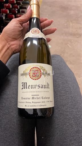 Vin Blanc sec Domaine Michel Lafarge 2020 France Bourgogne Meursault AOC