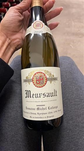 Burgundy Meursault Domaine Michel Lafarge 2020