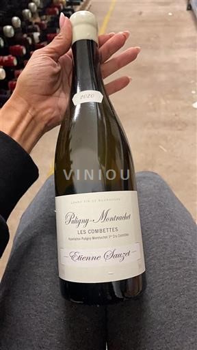 Bourgogne Puligny-montrachet Premier Cru Etienne Sauzet Les Combettes 2020