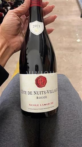 Burgundi Côte de Nuits -kylät Nicole Lamarche 2021