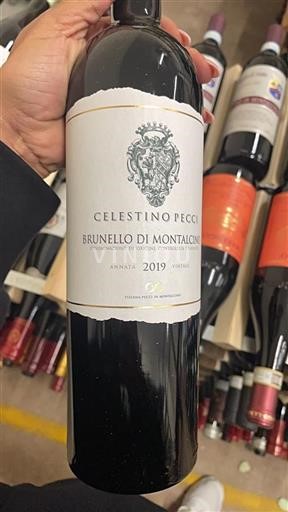 Tuscan Wines Brunello di Montalcino Celestino Pecci 2019