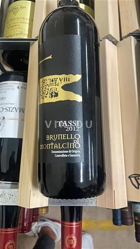 Tuscan Wines Brunello di Montalcino Tassi 2012