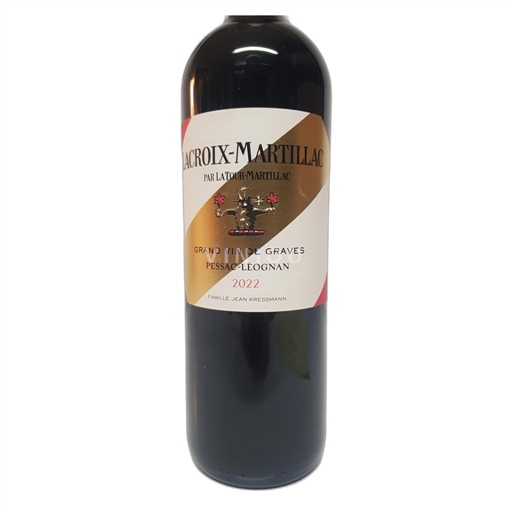 Bordéus Pessac-Léognan La Croix-Martillac 2022