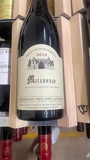 Burgund Marsannay Domaine Philippe Livera 2020