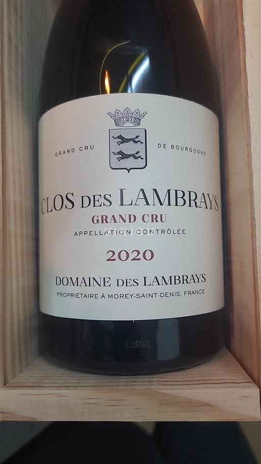 Burgundi Clos-des-lambrays Grand Cru Domaine Des Lambrays Clos des Lambrays 2020