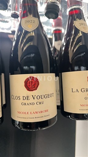Burgund Clos-de-Vougeot Grand Cru Nicole Lamarche 2022